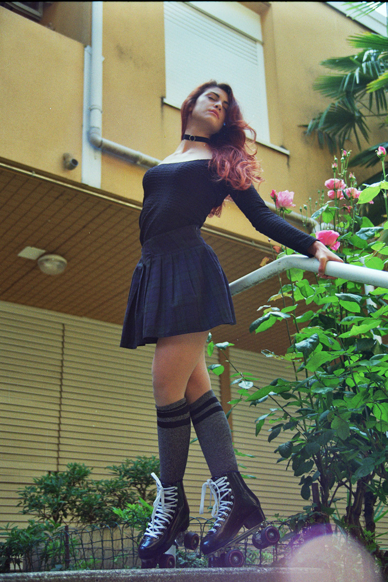 Analog portrait of Ronnie Grace